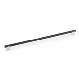 Richelieu America - Contemporary Metal and Aluminum Pull - 905 - Matte Black,Chrome
