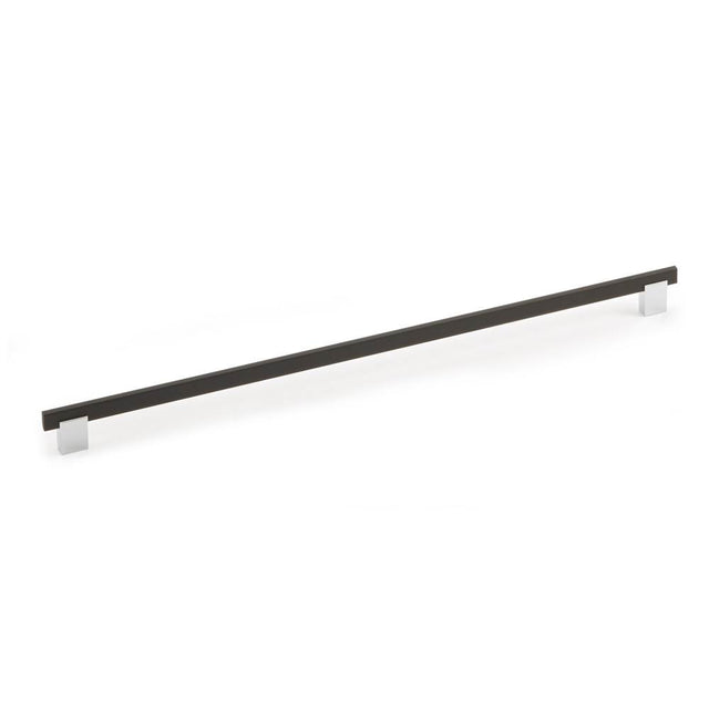 Richelieu America - Contemporary Metal and Aluminum Pull - 905 - Matte Black,Chrome