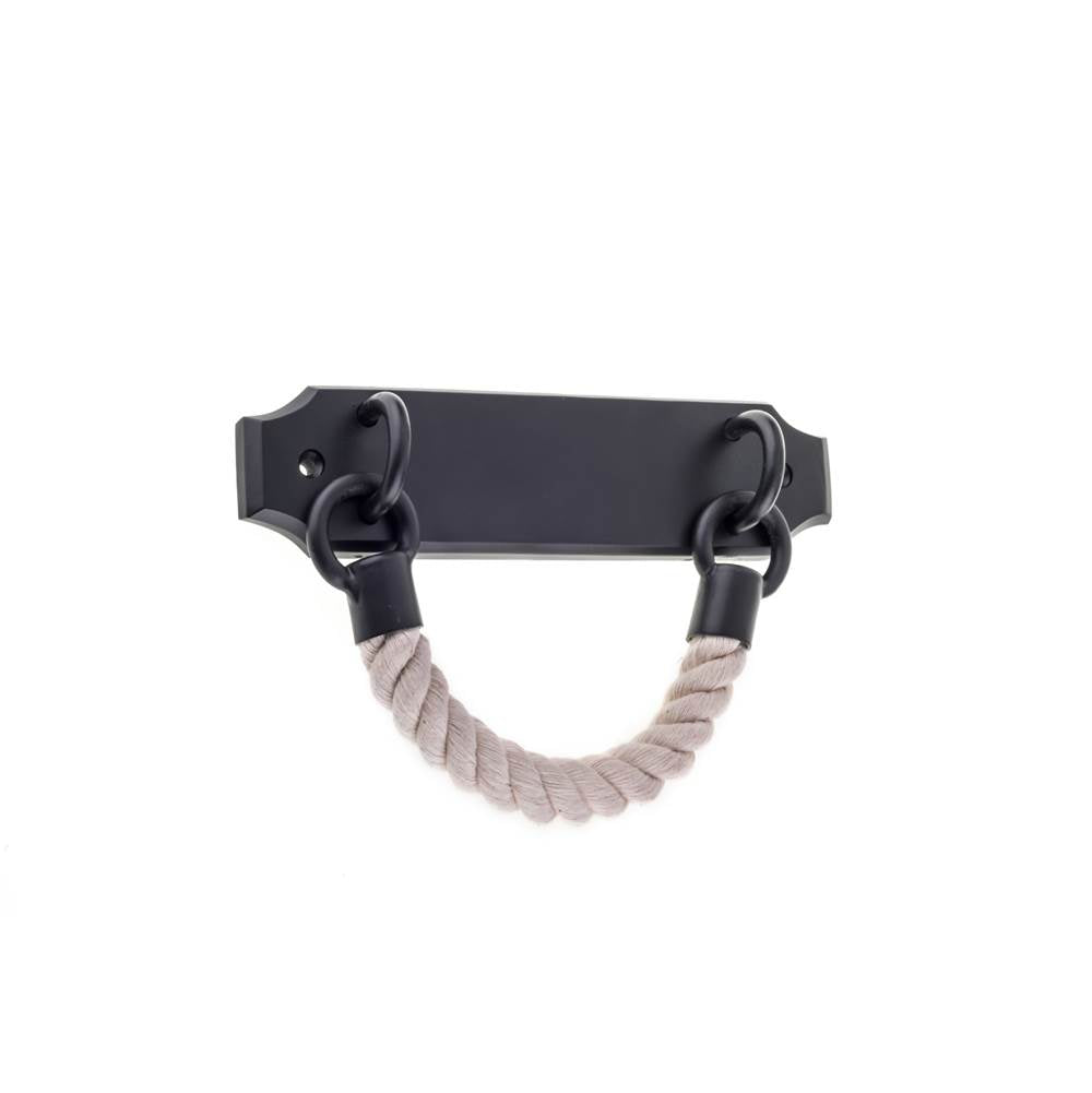 Richelieu America - Eclectic Forged Iron Pull - 965 - Matte Black