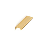Richelieu America - Contemporary Aluminum Edge Pull - 9696 - Satin Gold