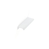 Richelieu America - Contemporary Aluminum Edge Pull - 9696 - White