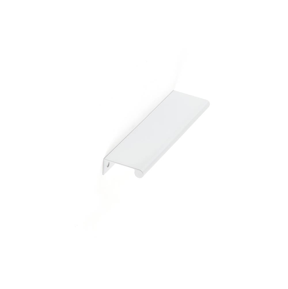 Richelieu America - Contemporary Aluminum Edge Pull - 9696 - White