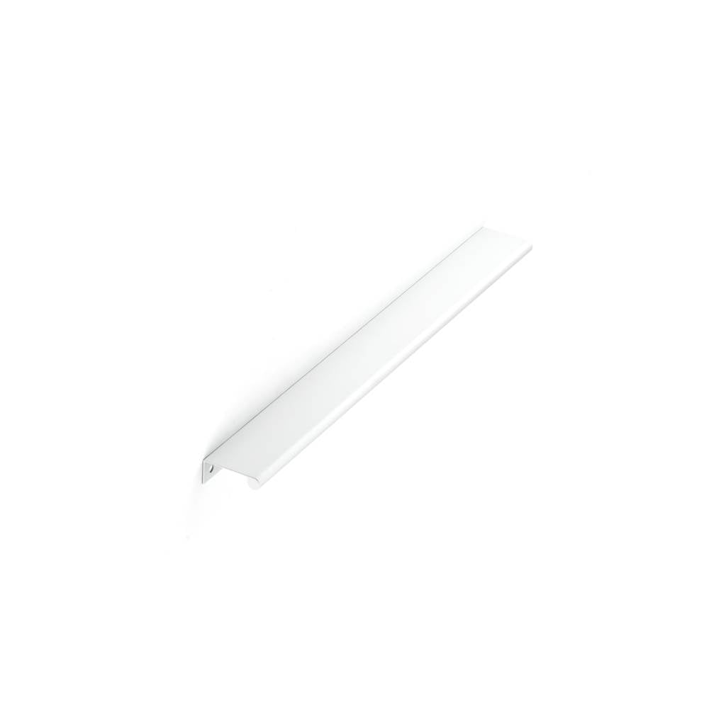 Richelieu America - Contemporary Aluminum Edge Pull - 9696 - White