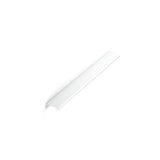 Richelieu America - Contemporary Aluminum Edge Pull - 9696 - White