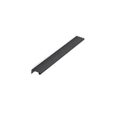 Richelieu America - Contemporary Aluminum Edge Pull - 9696 - Brushed Black