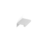 Richelieu America - Contemporary Aluminum Edge Pull - 9696 - Aluminum