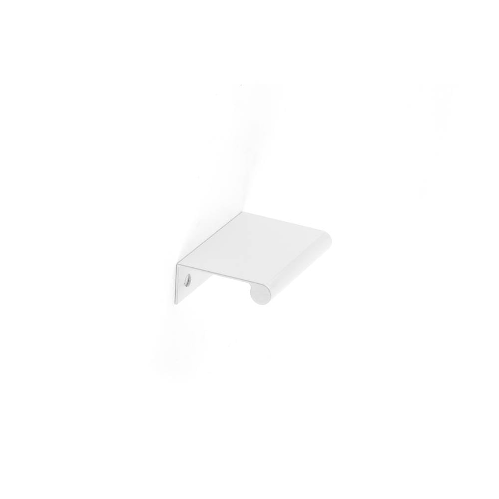 Richelieu America - Contemporary Aluminum Edge Pull - 9696 - White