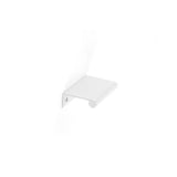 Richelieu America - Contemporary Aluminum Edge Pull - 9696 - White