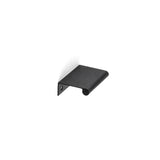 Richelieu America - Contemporary Aluminum Edge Pull - 9696 - Brushed Black