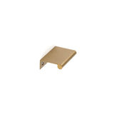 Richelieu America - Contemporary Aluminum Edge Pull - 9696 - Brushed Champagne Bronze