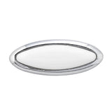 Richelieu America - Eclectic Metal and Ceramic Knob - 9796 - Chrome,White