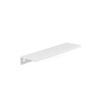 Richelieu America - Contemporary Aluminum Edge Pull - 9898 - White