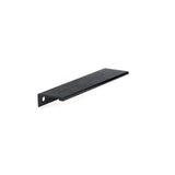 Richelieu America - Contemporary Aluminum Edge Pull - 9898 - Brushed Black