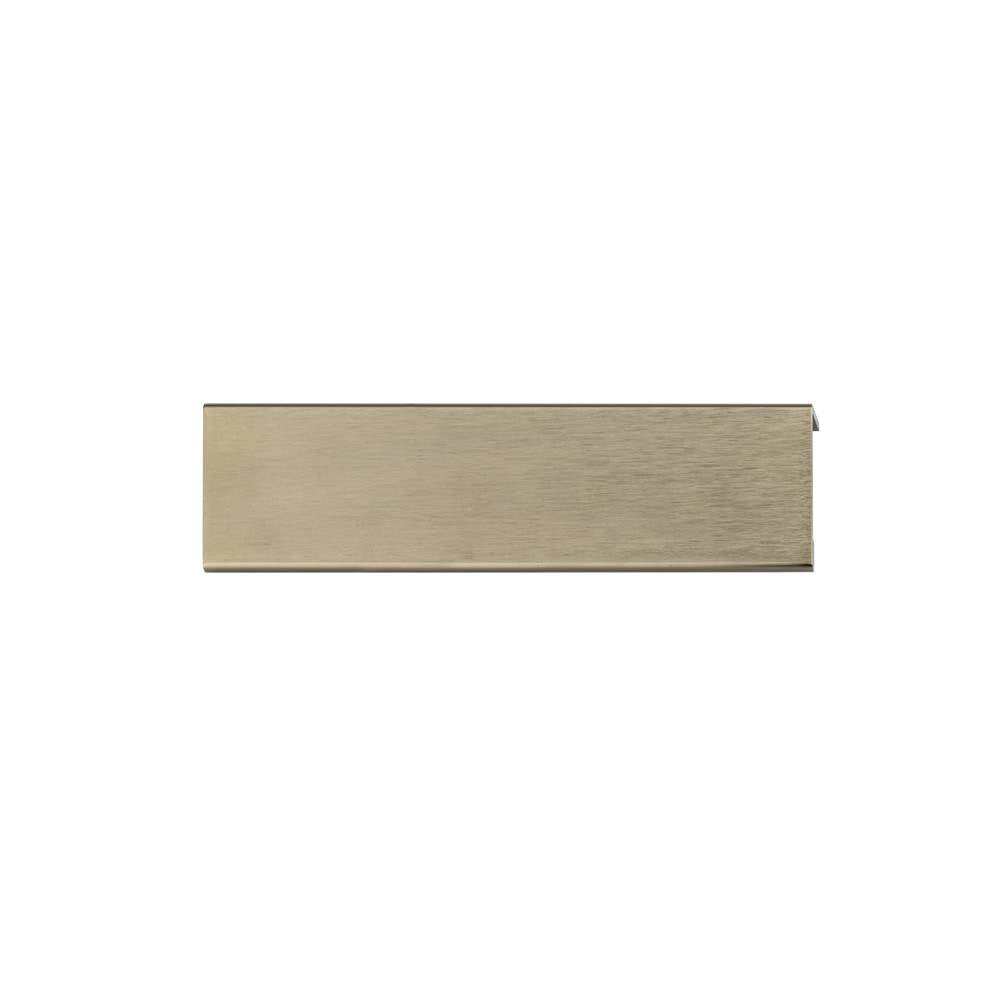 Contemporary Aluminum Edge Pull - 9898