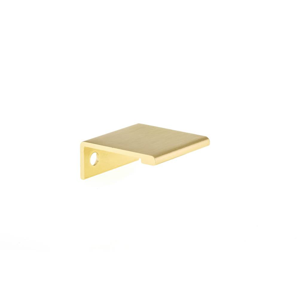 Richelieu America - Contemporary Aluminum Edge Pull - 9898 - Satin Gold