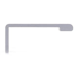 Contemporary Aluminum Edge Pull - 9898