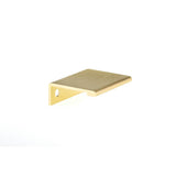 Richelieu America - Contemporary Aluminum Edge Pull - 9898 - Satin Gold