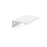 Richelieu America - Contemporary Aluminum Edge Pull - 9898 - White