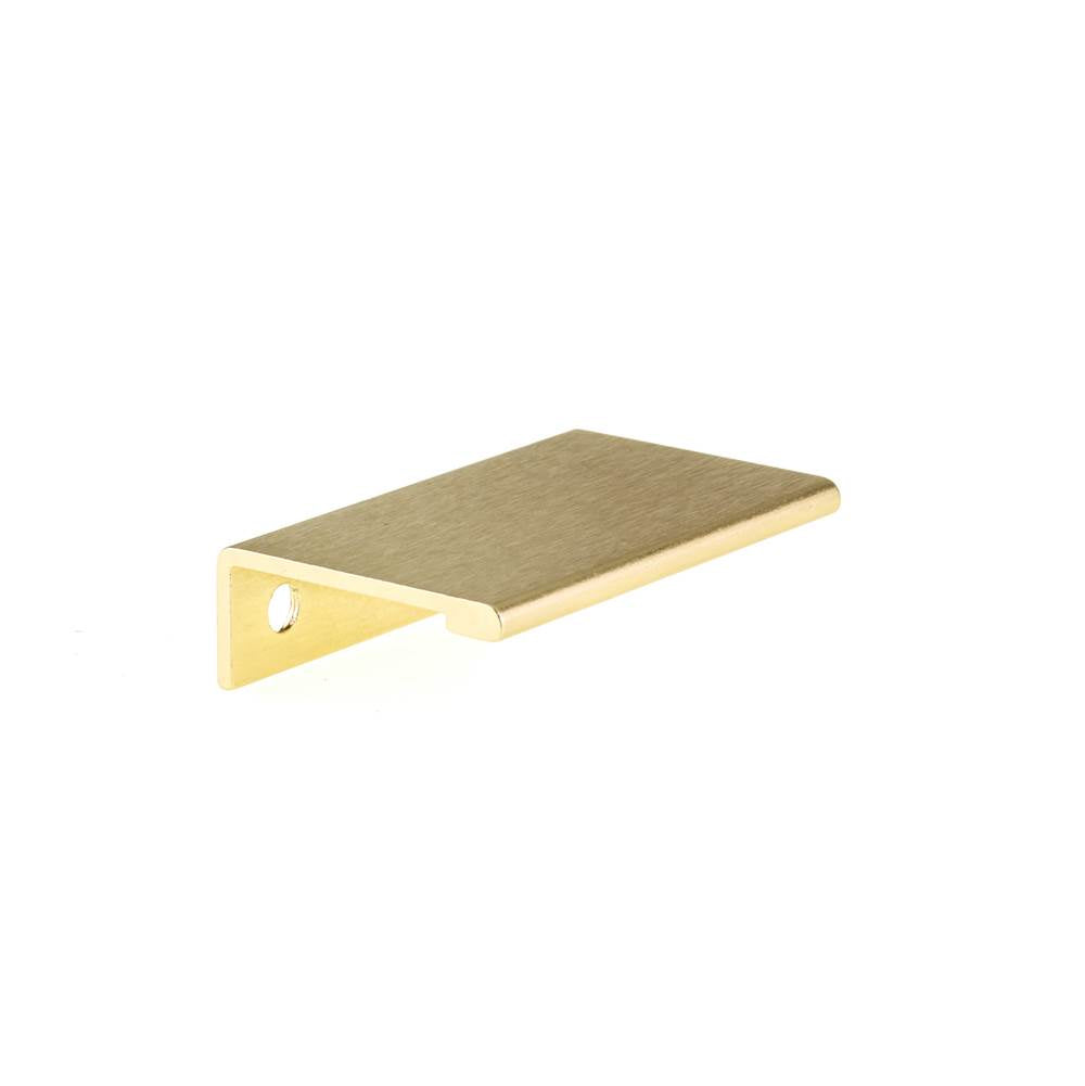 Richelieu America - Contemporary Aluminum Edge Pull - 9898 - Satin Gold