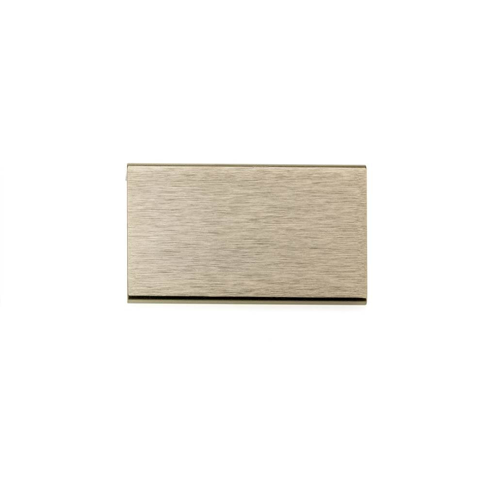 Contemporary Aluminum Edge Pull - 9898