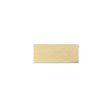 Contemporary Aluminum Edge Pull - 9898