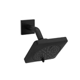 Riobel - 5'' 6-Function Showerhead With Arm - Black