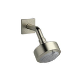 Riobel - 4'' 3-Function Showerhead With Arm - Brushed Nickel