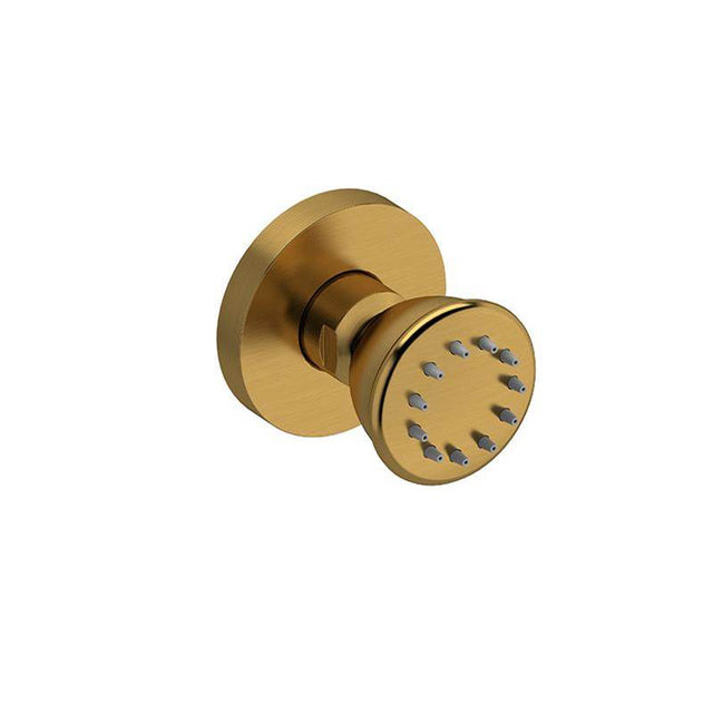 Riobel - Single Function Body Spray - Brushed Gold