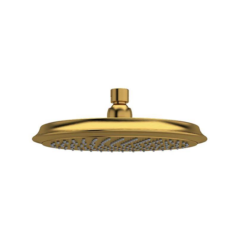 Riobel - 9'' Rain Showerhead - Brushed Gold