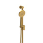 Riobel - Handshower Set With 31'' Slide Bar and 4-Function Handshower - Brushed Gold