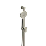 Riobel - Handshower Set With 31'' Slide Bar and 4-Function Handshower - Brushed Nickel