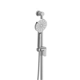 Riobel - Handshower Set With 31'' Slide Bar and 4-Function Handshower - Chrome