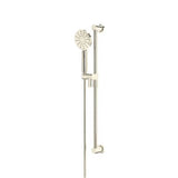 Riobel - Handshower Set With 31'' Slide Bar and 4-Function Handshower - Polished Nickel