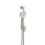 Riobel - Handshower Set With 31'' Slide Bar and 4-Function Handshower - Polished Nickel
