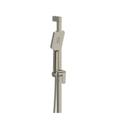 Riobel - Handshower Set With 30'' Slide Bar and 4-Function Handshower - Brushed Nickel