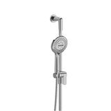 Riobel - Handshower Set With 37'' Slide Bar and 5-Function Handshower - Chrome