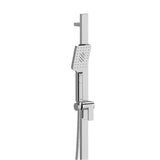 Riobel - Handshower Set With 32'' Slide Bar and 4-Function Handshower - Chrome