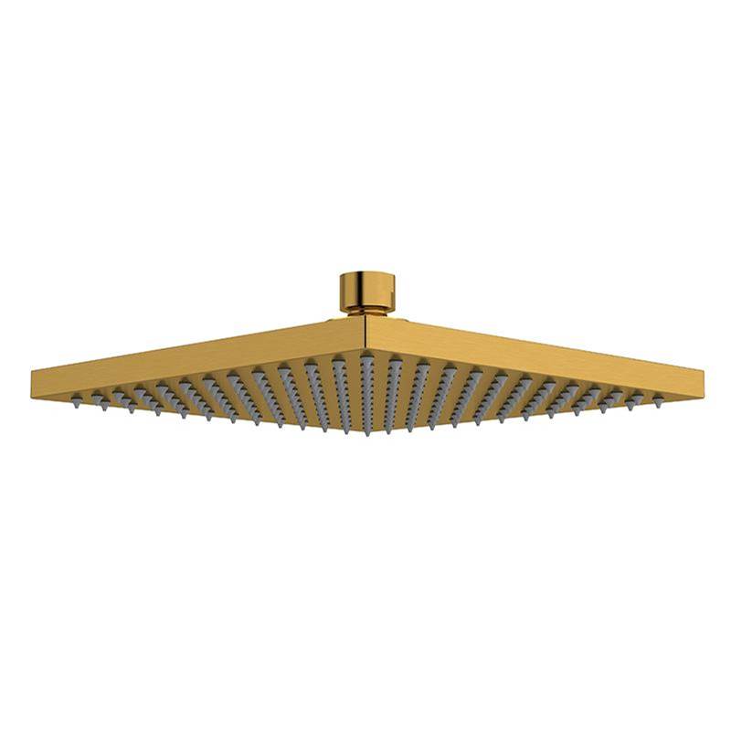 Riobel - 8'' Rain Showerhead - Brushed Gold
