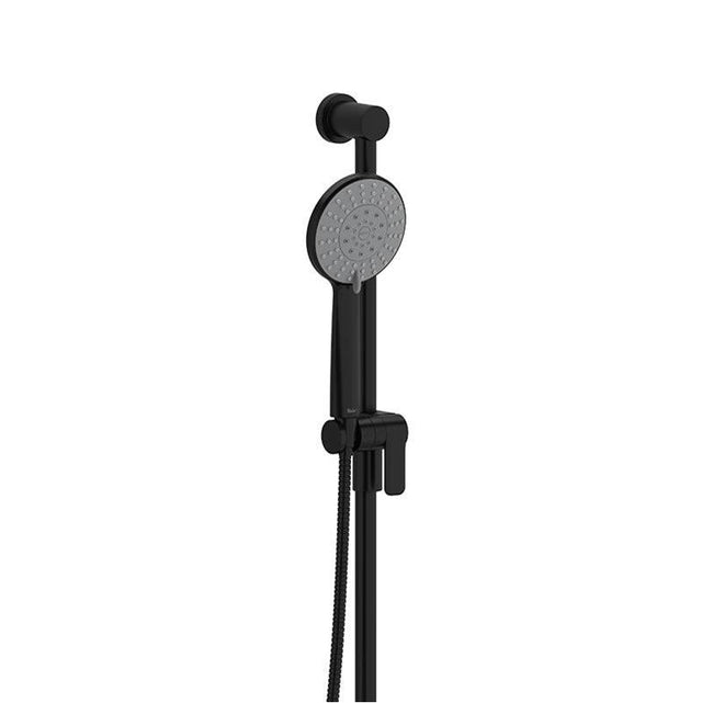 Riobel - Handshower Set With 31'' Slide Bar and 4-Function Handshower - Black
