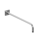 Riobel - 20'' Reach Wall Mount Shower Arm With Square Escutcheon - Chrome