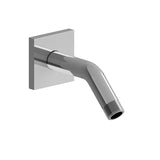 Riobel - 6'' Reach Wall Mount Shower Arm With Square Escutcheon - Chrome