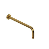 Riobel - 16'' Reach Wall Mount Shower Arm - Brushed Gold
