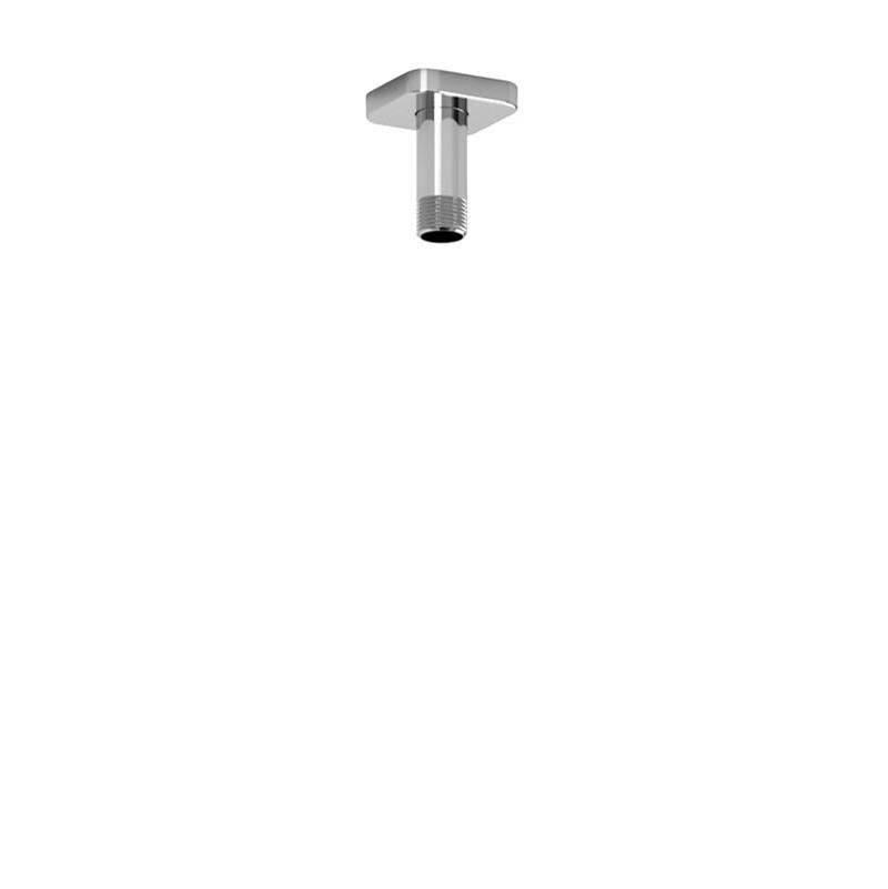 Riobel - 3'' Ceiling Mount Shower Arm With Square Escutcheon - Chrome