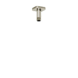 Riobel - 3'' Ceiling Mount Shower Arm With Square Escutcheon - Polished Nickel
