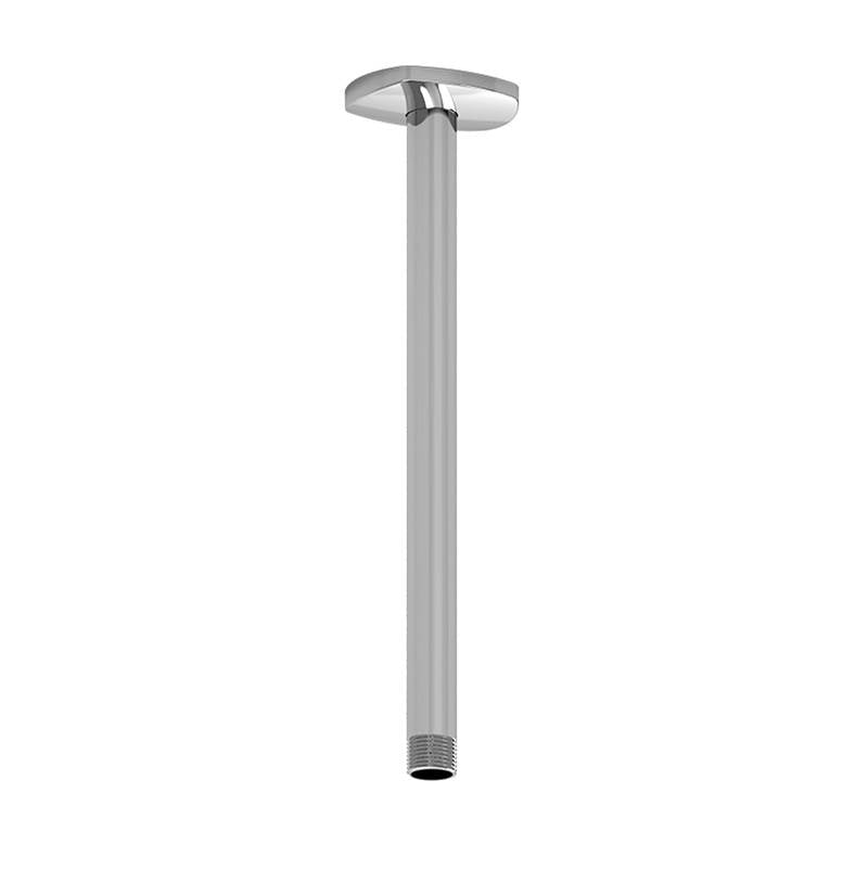 Riobel - 12'' Ceiling Mount Shower Arm With Oval Escutcheon - Chrome