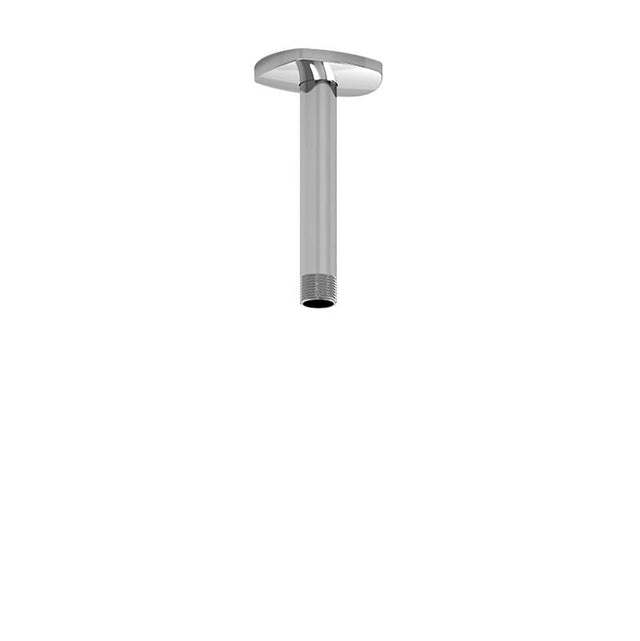 Riobel - 6'' Ceiling Mount Shower Arm With Oval Escutcheon - Chrome