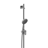 Riobel - Handshower Set With 35'' Slide Bar and 3-Function Handshower - Chrome