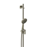 Riobel - Handshower Set With 35'' Slide Bar and 3-Function Handshower - Polished Nickel