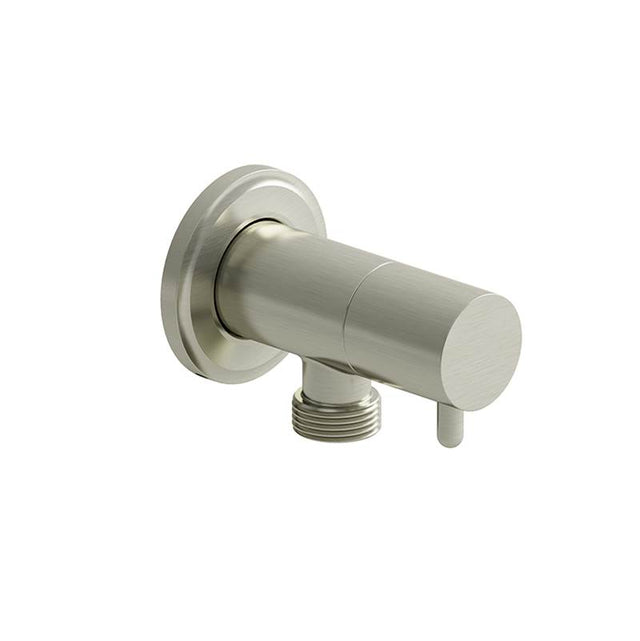 Riobel - Handshower Outlet With Integrated Volume Control - Brushed Nickel