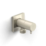 Riobel - Handshower Outlet With Integrated Volume Control - Brushed Nickel